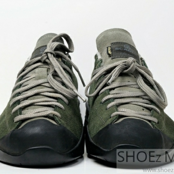 Scarpa Sz. US 8 Green Hiking Shoes ITALY Made - Picture 2 of 8